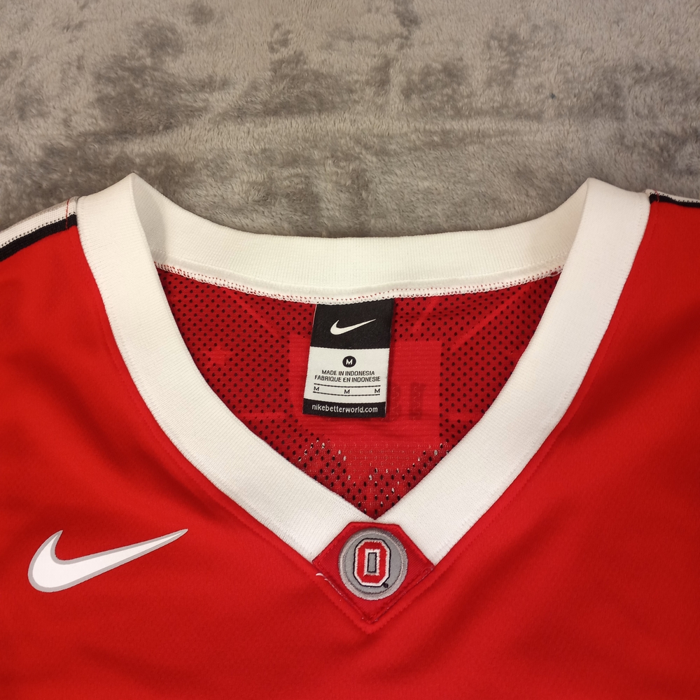 Nike Men's Ohio State Scarlet Basketball Jersey Size Medium - Picture 11 of 16
